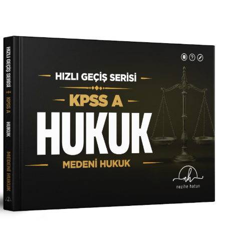 KPSS A Hızlı Geçiş Serisi – HUKUK | Medeni Hukuk