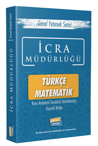 Nezihe Hatun İcra Müdürlüğü Türkçe ve Matematik Konu Anlatımlı Soru Bankası