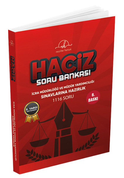 Nezihe Hatun İcra Müdürlüğü ve Yardımcılığı Soru Bankası