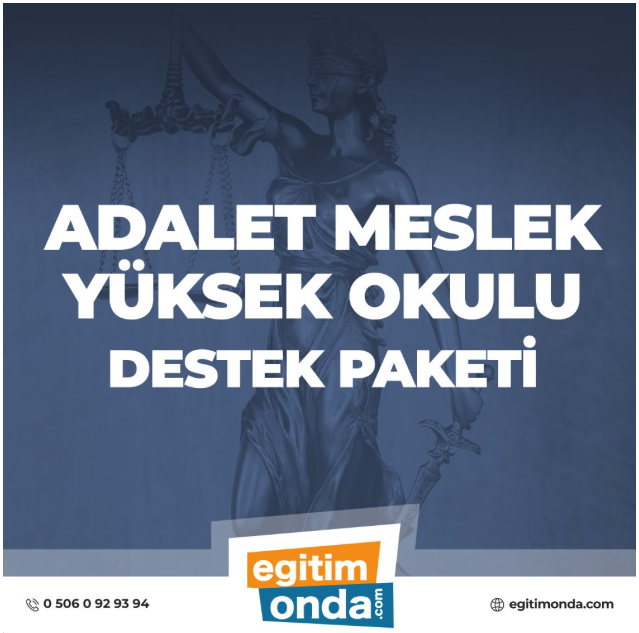 Adalet Meslek Yüksek Okulu Destek Paketi