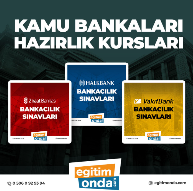 KAMU BANKALARI VİDEO DERS PAKETİ