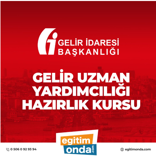 Gelir Uzman Yardımcılığı Hazırlık Kursu