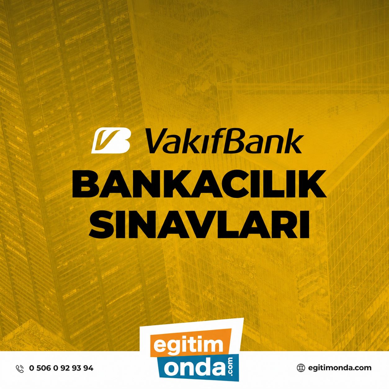 VAKIF BANK BANKACILIK SINAVLARI HAZIRLIK EĞİTİMİ VİDEO KAMP PAKETİ