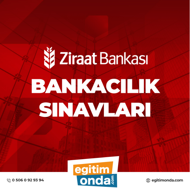 ZİRAAT BANKASI BANKACILIK SINAVLARI HAZIRLIK EĞİTİMİ VİDEO KAMP PAKETİ